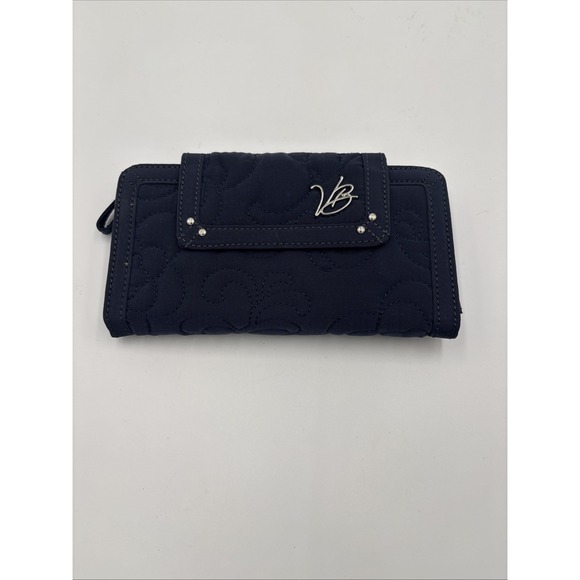 Vera Bradley Accessories - Vera Bradley Quilted Card Money Wallet checkbook‎ pen holder